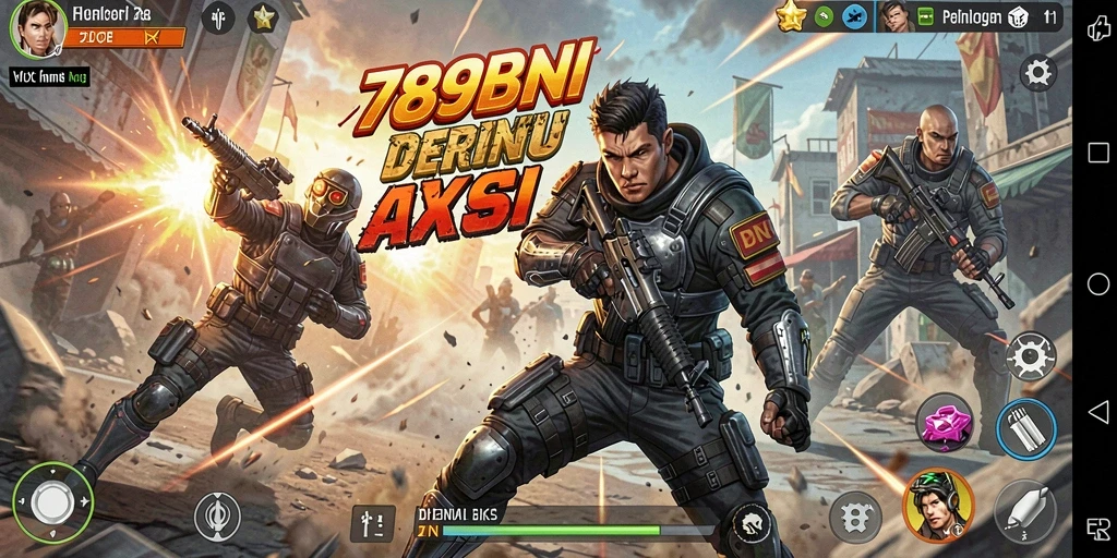 Screenshot gameplay seru 789BNI yang menampilkan aksi intens.