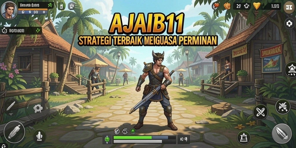 Tampilan gameplay AJAIB11 yang menantang dan strategis.