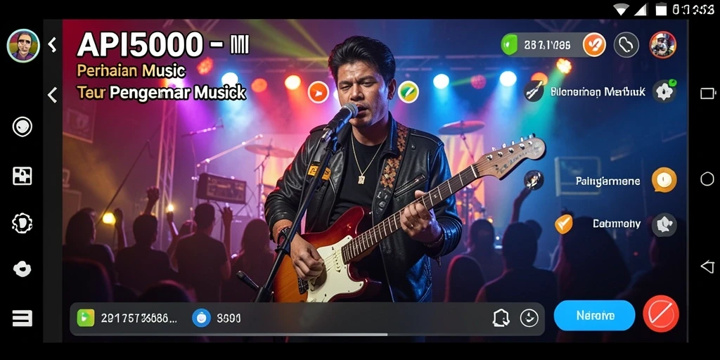 Screenshot utama API5000 menampilkan gameplay yang seru dan interaktif.