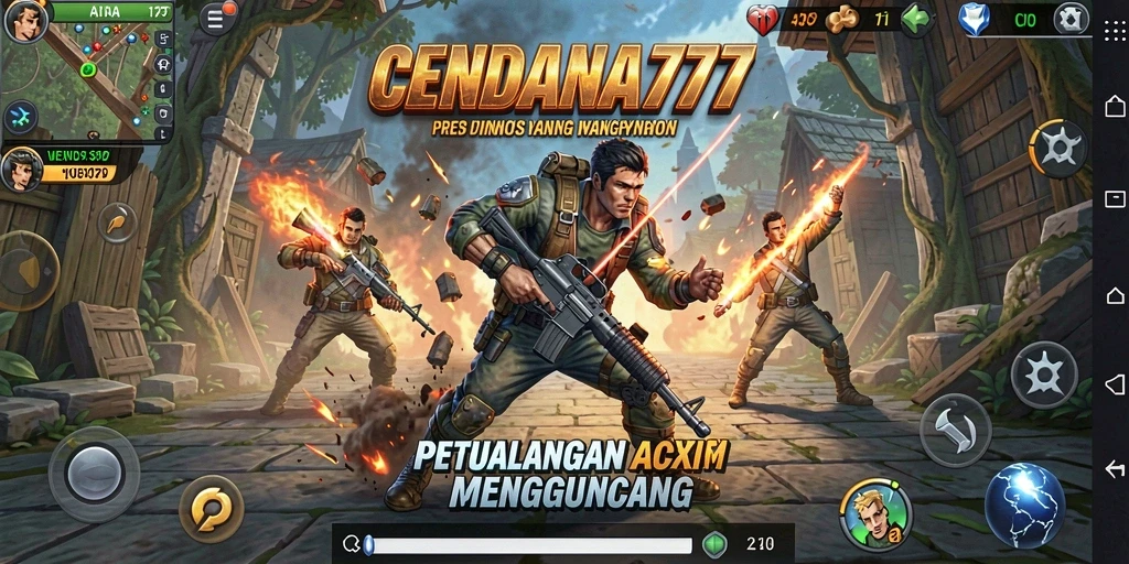 Tampilan seru dari gameplay CENDANA777 yang penuh aksi.