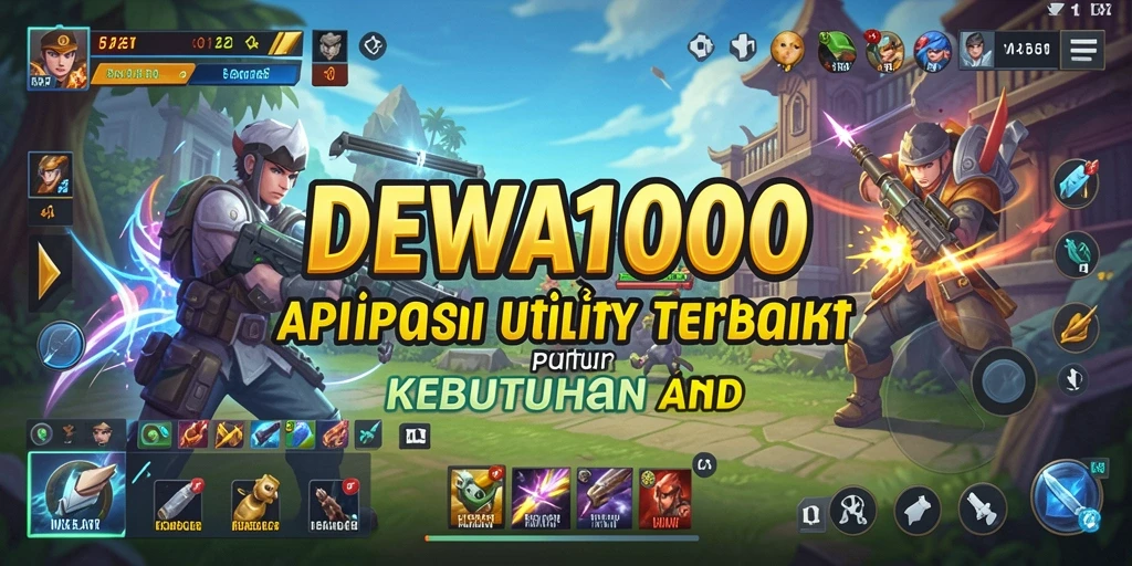 Tampilan utama DEWA1000 yang intuitif dan fungsional.