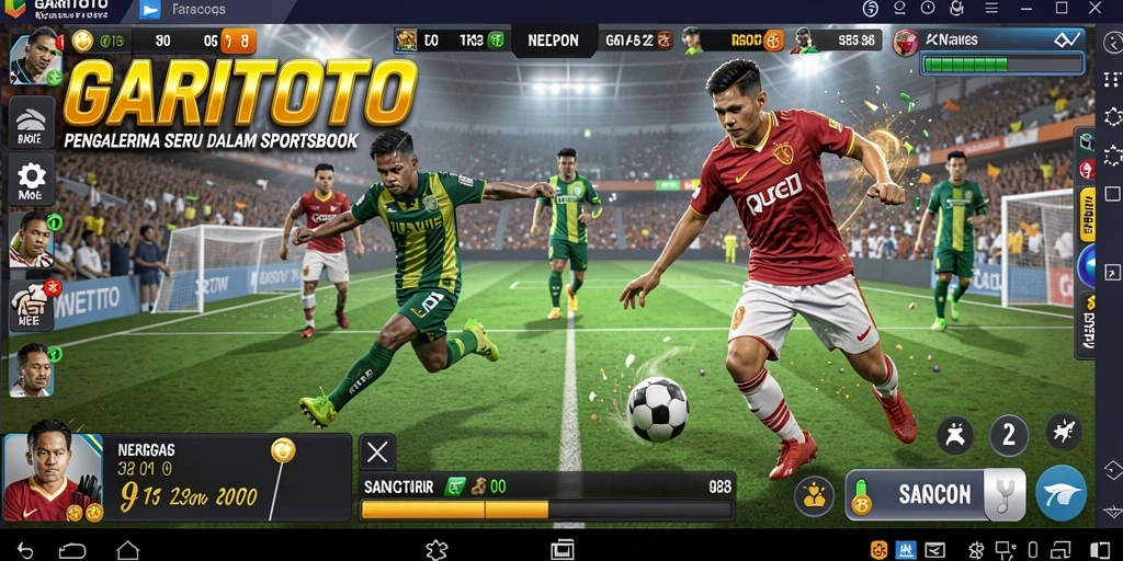 Tampilan screenshot GARITOTO menampilkan antarmuka sportsbook yang menarik.