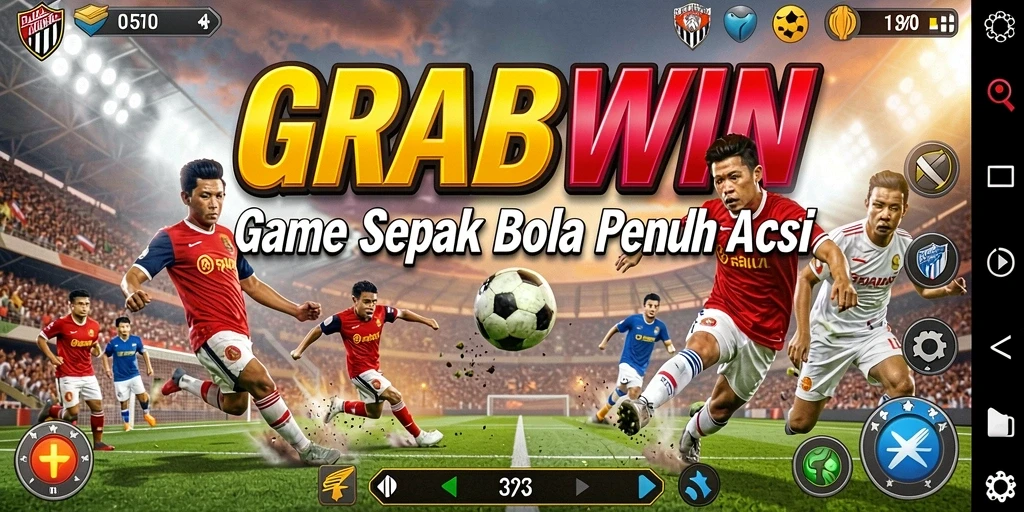 Tampilan gameplay GRABWIN yang penuh aksi dan menegangkan.