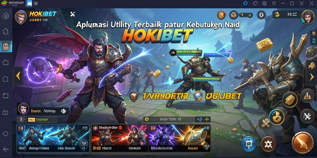 Tampilan antarmuka HOKIBET yang ramah pengguna dan menarik.