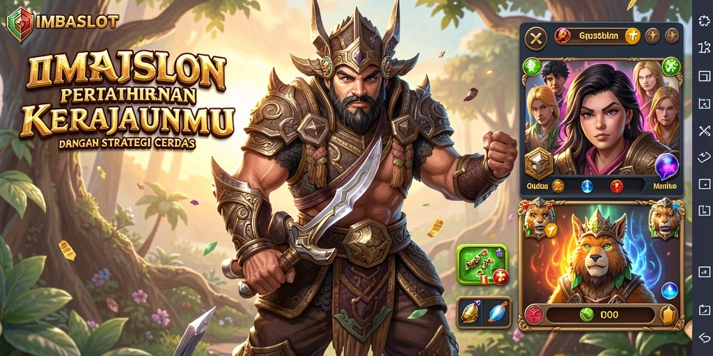 Screenshot menampilkan strategi menawan dalam gameplay Tower Defense.