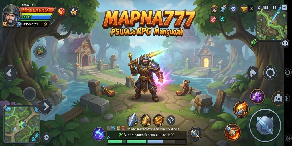 Gameplay seru IN MAPNA777 menunjukkan pertarungan epik dan pemandangan menakjubkan.