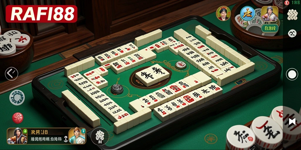 Screenshot gameplay menampilkan pengalaman Mahjong yang seru.