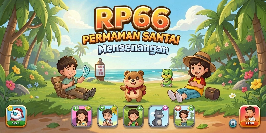 Tampilan gameplay santai dan berwarna dari RP66.
