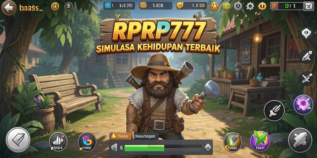 Tampilan gameplay RPRP777 yang menarik dan interaktif.