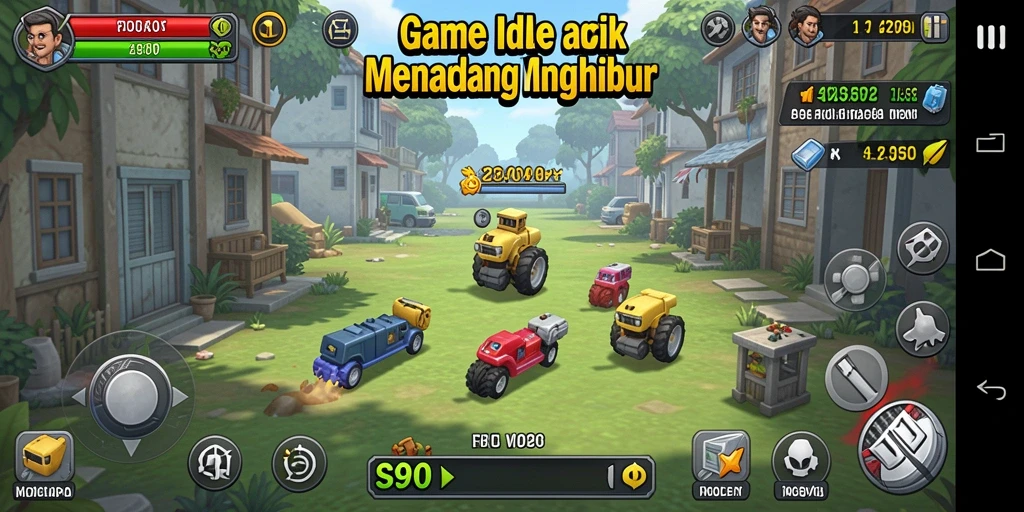 Tampilan gameplay S80 yang menarik dan penuh warna.