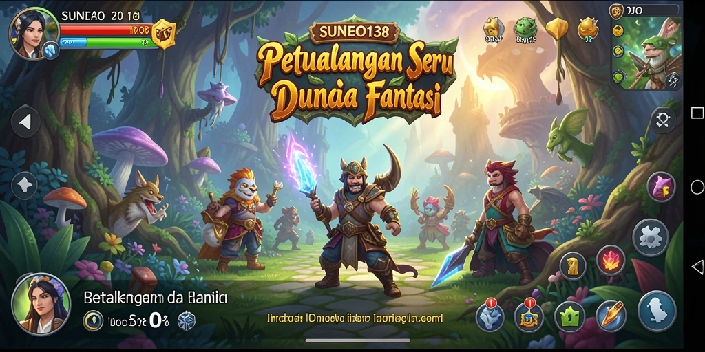 Tampilan gameplay SUNEO138 yang penuh aksi dan petualangan.